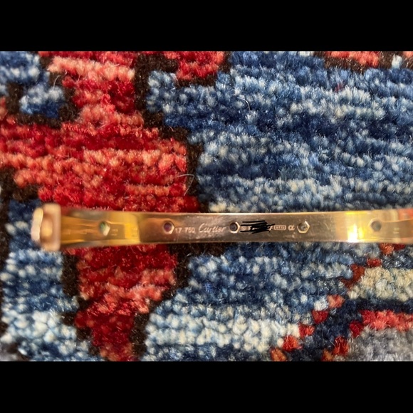 Cartier Rainbow Multi Gemstone Love Bracelet - Picture 2 of 5